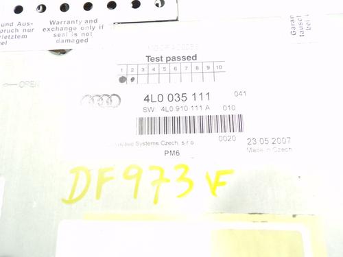 Radio AUDI Q7 (4LB) 3.0 TDI quattro | BP7124338E6 
