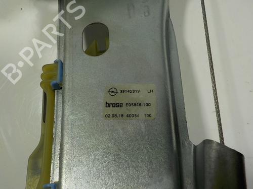 Rear left window mechanism OPEL ASTRA K (B16)  | BP13537761C24 