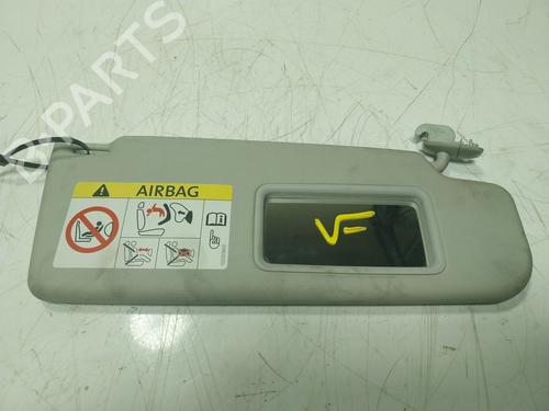 Used Right sun visor Right sun visor VW UP! (121, 122, BL1, BL2, BL3, 123) 1.0 EcoFuel (68 hp) 16663817 16663817