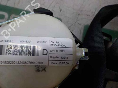 Rear right seatbelt FIAT BRAVO II (198_)  | BP6618814I28 