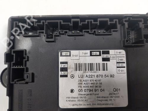 Electronic module MERCEDES-BENZ S-CLASS (W221, V221) S 320 CDI | BP17441516M83 