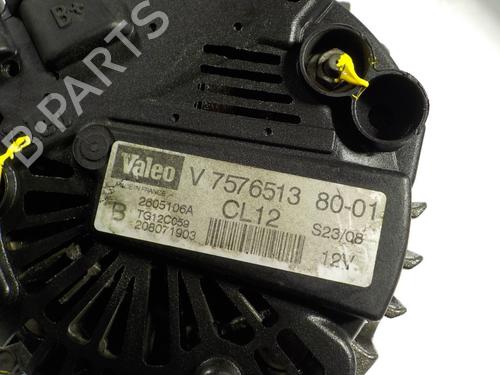 Alternator PEUGEOT 207 CC (WD_)  | BP9763662M7 