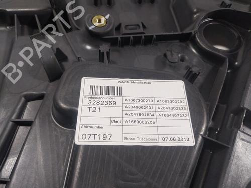 Rear right window mechanism MERCEDES-BENZ M-CLASS (W166) ML 250 CDI / BlueTEC 4-matic (166.004, 166.003) | BP17914389C25 