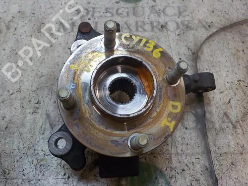 Used Left front steering knuckle Left front steering knuckle FORD FIESTA VI (CB1, CCN) 1.0 EcoBoost (100 hp) 3847705 3847705