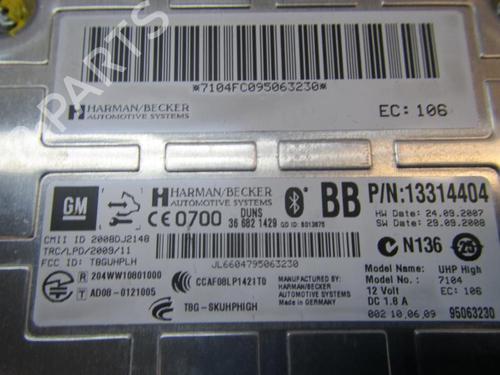 Elektronisk modul OPEL INSIGNIA A (G09) 2.0 CDTI (68) | BP3867676M83 