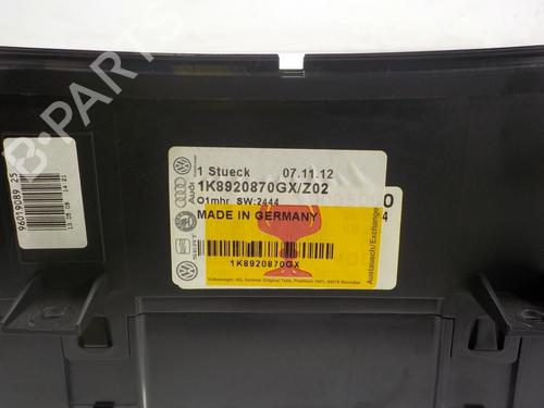 Instrument cluster VW SCIROCCO III (137, 138) 2.0 TDI | BP11190129C47