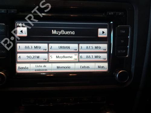 Radio VW GOLF VI (5K1) 1.4 TSI | BP7235784E6 