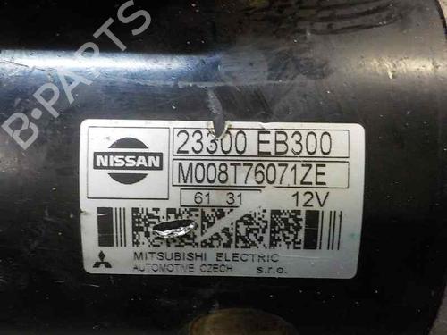 Startmotor NISSAN NAVARA NP300 (D40) 2.5 dCi 4WD (D40TT, D40T, D40M, D40BB) | BP3867855M8 