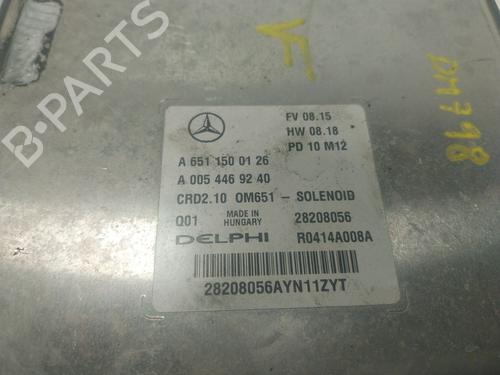 Engine control unit (ECU) MERCEDES-BENZ C-CLASS (W204) C 220 CDI (204.008) | BP16549625M57 