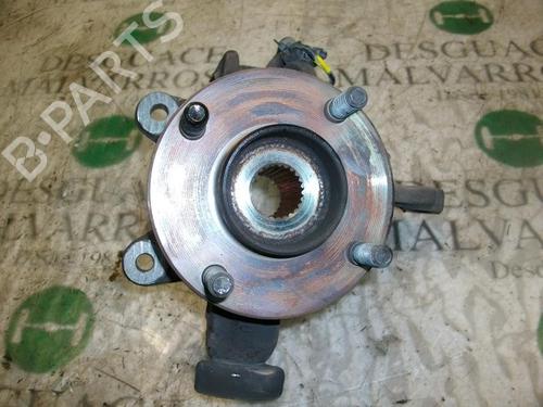 Used Left front steering knuckle FORD FIESTA V (JH_, JD_) 1.4 TDCi (68 hp) 3735360