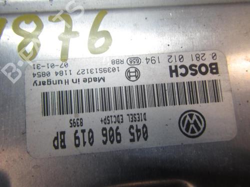 Engine control unit (ECU) VW POLO IV (9N_, 9A_) 1.4 TDI | BP3835004M57 