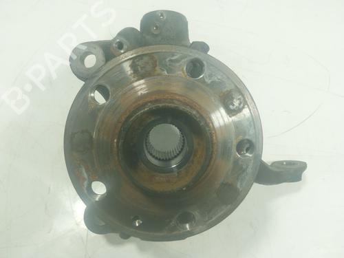 Used Left front steering knuckle Left front steering knuckle VW GOLF VII (5G1, BQ1, BE1, BE2) 1.5 TSI (150 hp) 16206532 16206532