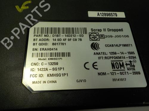 Elektronisk modul FORD GRAND C-MAX (DXA/CB7, DXA/CEU) 1.0 EcoBoost | BP11139364M83 