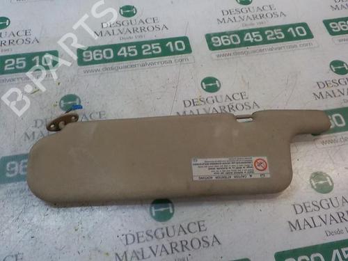 Right sun visor TOYOTA LAND CRUISER 90 (_J9_) 3.0 D-4D 4WD (KDJ90_, KDJ95_, KDJ90W, KDJ95W) | BP3870322I2 