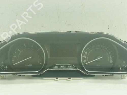 Used Instrument cluster PEUGEOT 208 I (CA_, CC_) 1.2 VTI 82 (82 hp) 25784338