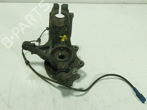 Used Left front steering knuckle Left front steering knuckle PEUGEOT 208 I (CA_, CC_) 1.2 PureTech 82 (82 hp) 29284761 29284761