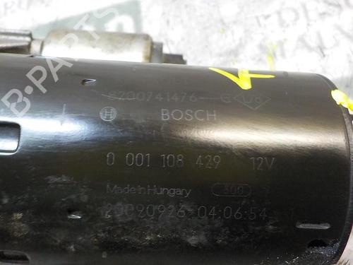 Starter RENAULT GRAND SCÉNIC III (JZ0/1_) 1.9 dCi (JZ0J, JZ0N, JZ1K, JZ1S) | BP4001084M8 