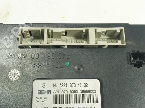 Electronic module MERCEDES-BENZ S-CLASS (W221, V221) S 320 CDI | BP17441512M83 