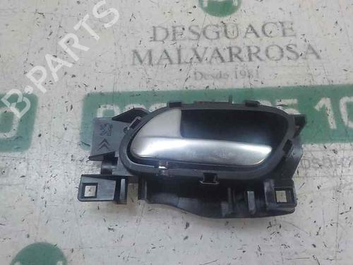 Used Rear left interior door handle PEUGEOT 208 I (CA_, CC_) 1.4 HDi (68 hp) 4972781