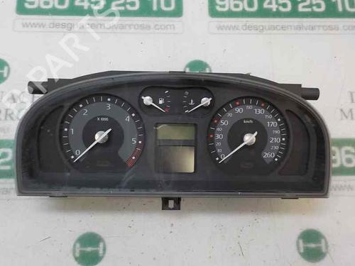 Used Instrument cluster RENAULT LAGUNA II (BG0/1_) 1.9 dCi (BG08, BG0G) (120 hp) 3878351