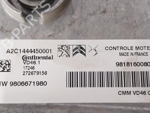 Engine control unit (ECU) PEUGEOT PARTNER Tepee 1.2 THP | BP28362785M57 