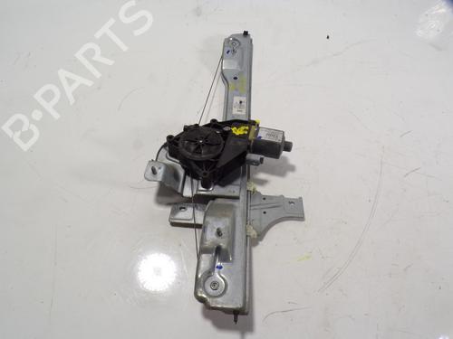 Used Front right window mechanism PEUGEOT 208 I (CA_, CC_) 1.4 HDi (68 hp) 9809744