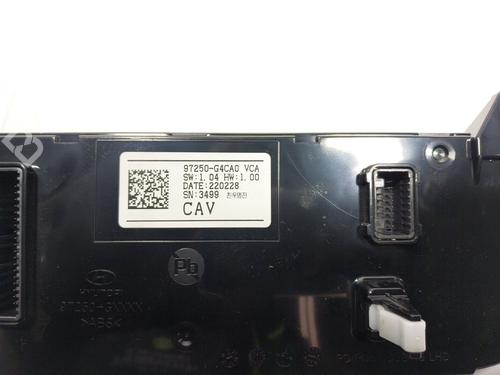 Climate control HYUNDAI i30 (PDE, PD, PDEN) 1.0 T-GDI hybrid 48V | BP17862128I5 