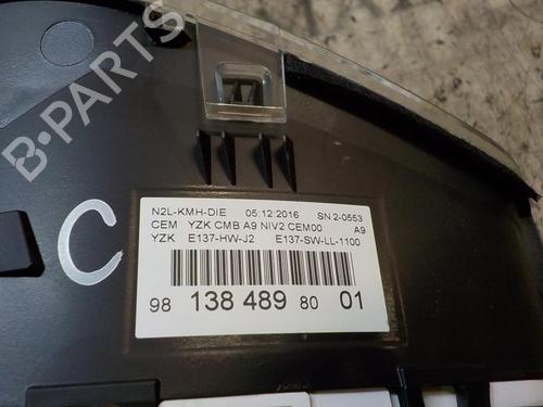 Instrument cluster PEUGEOT 2008 I (CU_) 1.6 BlueHDi 100 | BP3999071C47