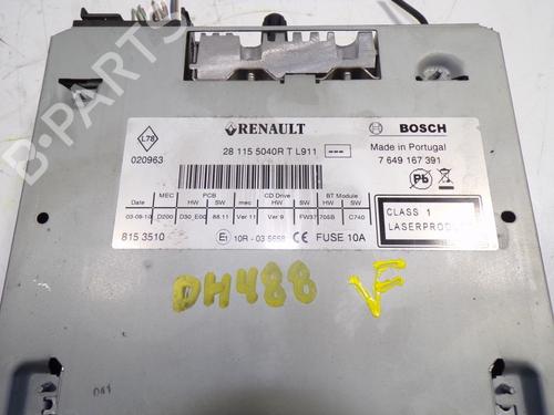 Radio RENAULT SCÉNIC III (JZ0/1_) 1.5 dCi | BP8917282E6 