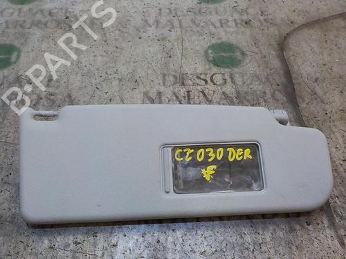 Used Right sun visor SKODA FABIA II (542) 1.2 (70 hp) 3854071