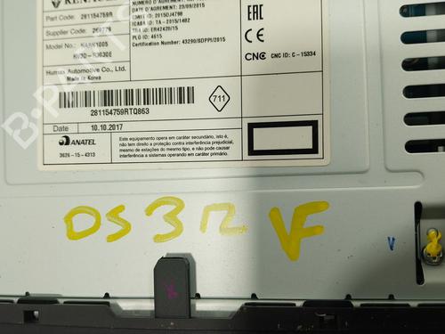 Radio DACIA SANDERO II 1.0 SCe 75 (B8JC, B8JD, B8NC) | BP32406633E6