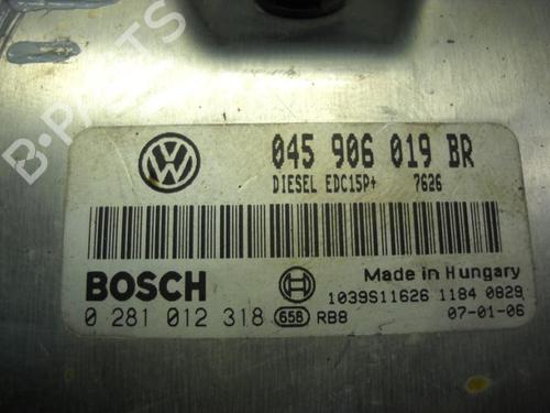 Engine control unit (ECU) SKODA FABIA I (6Y2) 1.4 TDI | BP3748178M57 