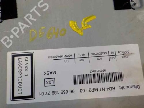 Radio PEUGEOT 3008 I MPV (0U_)  | BP5112984E6 