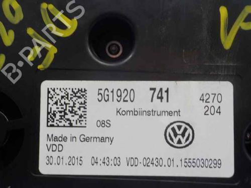 Instrument cluster VW GOLF VII Variant (BA5, BV5) 1.6 TDI | BP9104888C47 