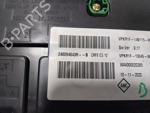 Kombinert Instrument RENAULT MEGANE IV Hatchback (B9A/M/N_)  | BP16725275C47 