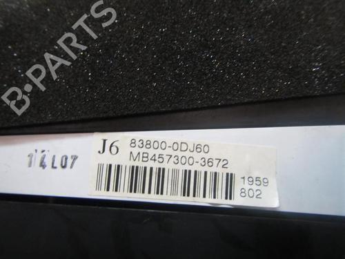 Instrument cluster TOYOTA YARIS (_P9_)  | BP3838722C47 