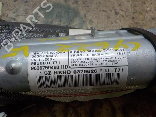 Left curtain airbag PEUGEOT 308 I (4A_, 4C_) 1.6 HDi | BP3850911C11 