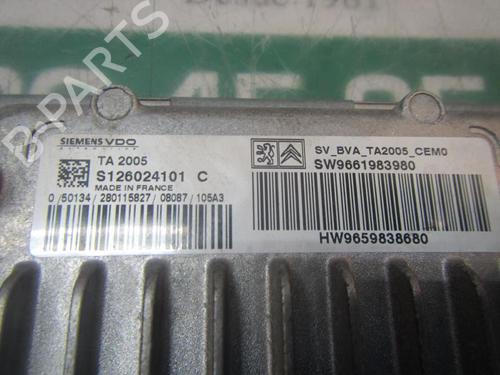 Engine control unit (ECU) PEUGEOT 308 I (4A_, 4C_)  | BP3880082M57 