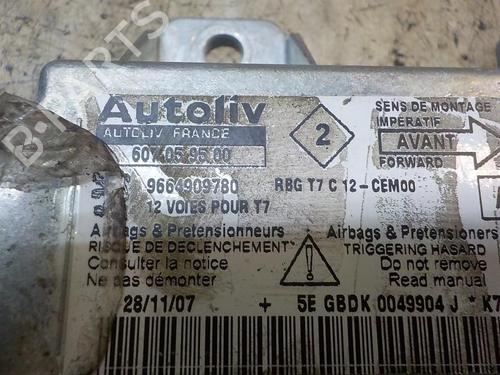 ECU airbags PEUGEOT 308 I (4A_, 4C_) 1.6 HDi | BP3851637M53 