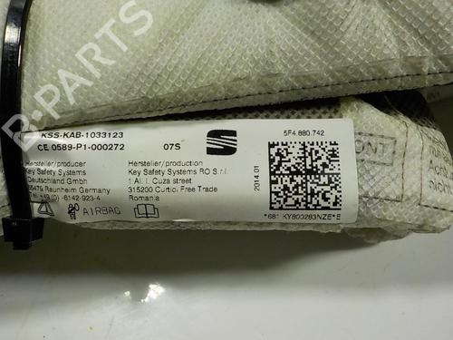 Høyre gardin kollisjonspute SEAT LEON (5F1) 2.0 TDI | BP13208756C12 