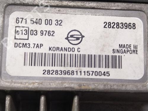 Engine control unit (ECU) SSANGYONG KORANDO (CK) 2.0 e-XDi | BP29112748M57  - Image 5