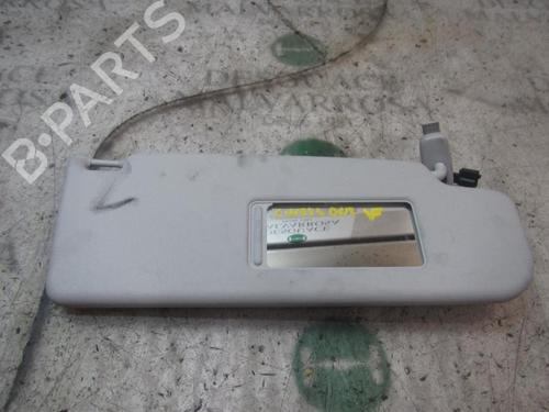 Right sun visor SEAT LEON (1P1) 1.9 TDI (105 hp) 5P0857552F5W9