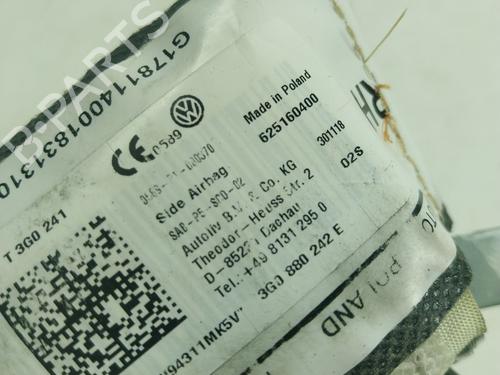 Right seat airbag VW PASSAT B8 (3G2, CB2)  | BP16165486C14 