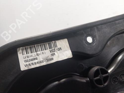 Rear right window mechanism HYUNDAI i40 I (VF) 1.7 CRDI | BP17080103C25 