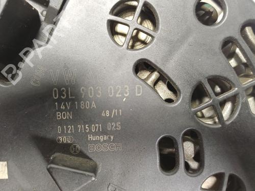 Alternator VW PASSAT B7 (362) 2.0 TDI | BP36352155M7 - Image 4