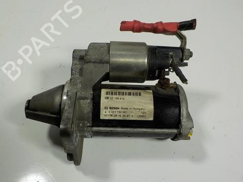 Used Starter Starter OPEL CORSA E (X15) 1.4 (08, 68) (90 hp) 12979961 12979961