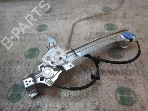 Rudehejsemekanisme venstre bagtil RENAULT MEGANE III Hatchback (BZ0/1_, B3_) 1.5 dCi | BP3834443C24 