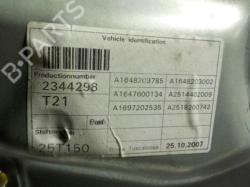 Front left window mechanism MERCEDES-BENZ M-CLASS (W164)  | BP9258006C22 