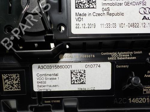 Instrument cluster AUDI A1 Sportback (GBA)  | BP12979768C47 