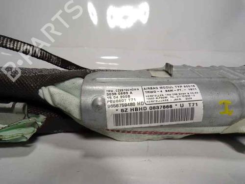 Left curtain airbag PEUGEOT 308 I (4A_, 4C_) 1.6 HDi | BP6541608C11 